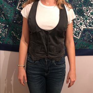 Grey vest